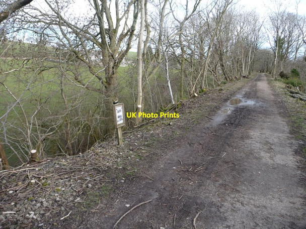 Photo 6"x4" Rail crash site interpreted, Smardale Smardale c2014