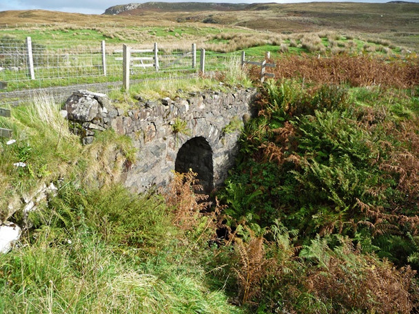 Photo 6"x4" Bridge over the Allt Dughaill Balgown\/NG3438 c2008