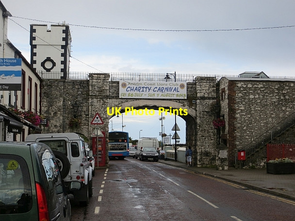 Photo 6"x4" Bridge over Harbour Road Carnlough c2013