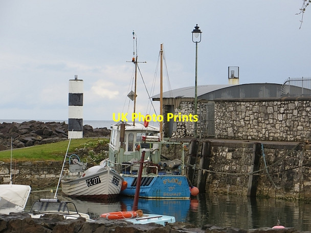 Photo 6"x4" Carnlough Harbour Carnlough c2013