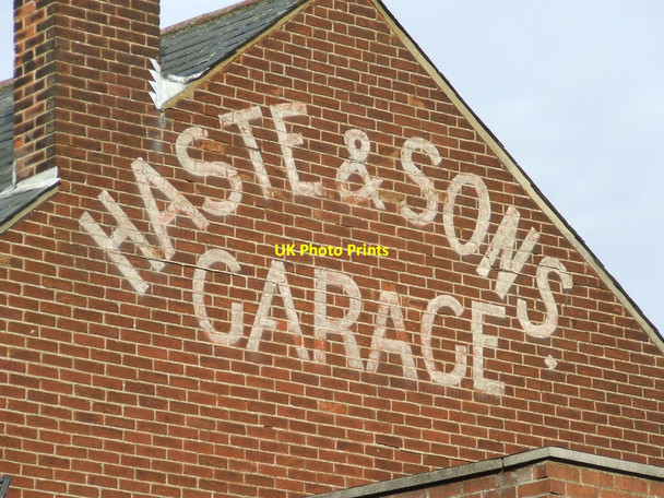 Photo 6"x4" Ghost Sign Felixstowe c2014