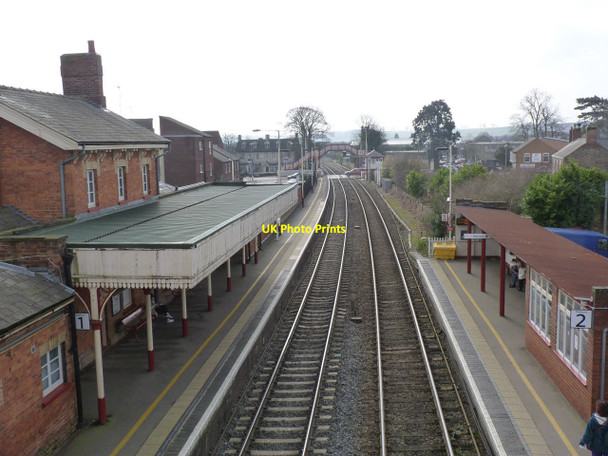 Photo 6"x4" Oakham Station Oakham\/SK8509 c2014