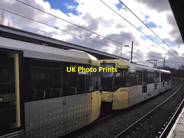 Photo 6"x4" Double Tram at Radcliffe Radcliffe\/SD7807 c2014