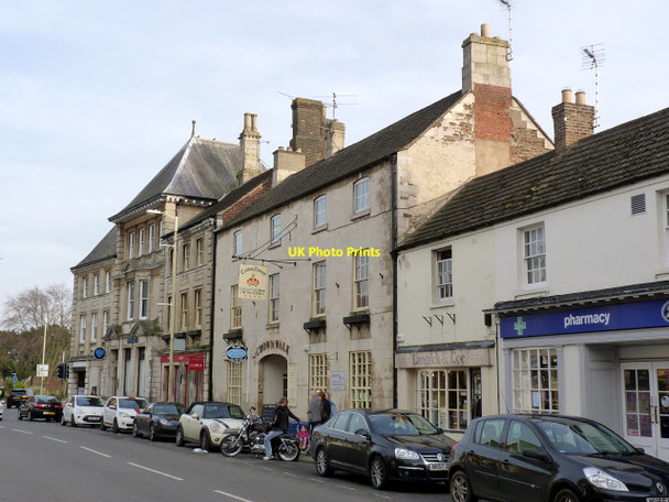 Photo 6"x4" Former Crown Hotel Oakham\/SK8509 c2014
