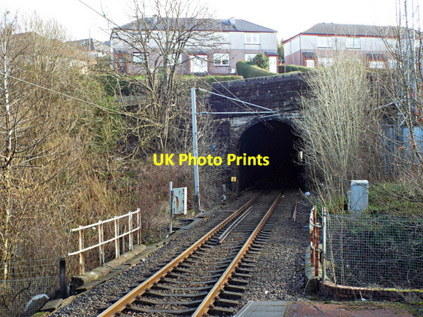 Photo 6"x4" Whinhill railway tunnel Greenock\/NS2776 c2014