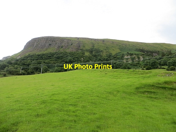 Photo 6"x4" Pasture beside the Ardclinis Burn Glenariff c2013