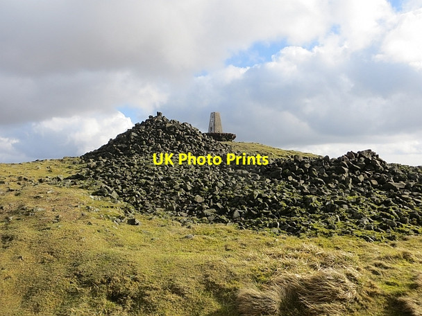 Photo 6"x4" West Lomond summit Gateside\/NO1809 c2014