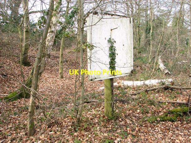 Photo 6"x4" Missing life buoy by Costessey pits Costessey c2014