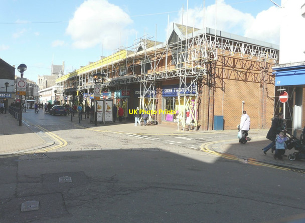 Photo 6"x4" Businesses along Biggin Street Dover\/TR3141 c2014