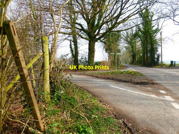 Photo 6"x4" Crossing of Brewers and Brick Kiln Lanes Lane End\/SU6729 c2014