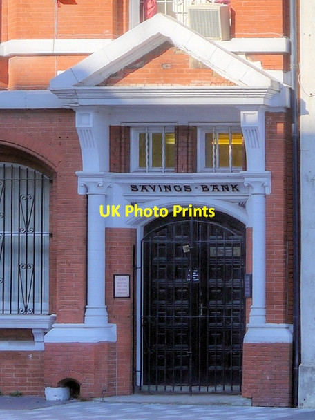 Photo 6"x4" Manchester and Salford Savings Bank Doorway Manchester c2014
