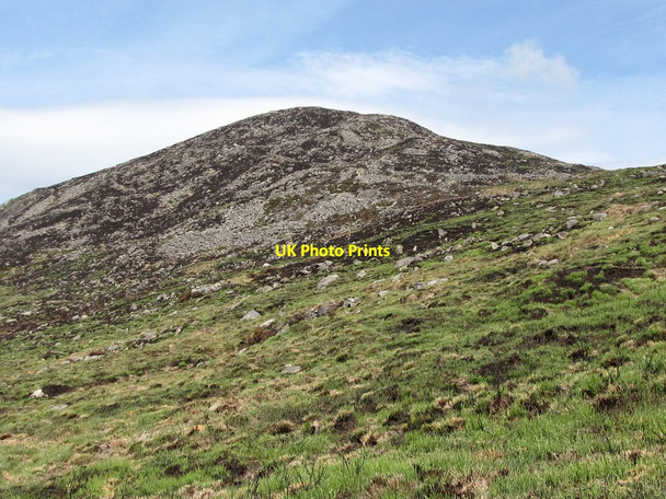 Photo 6"x4" Rocky Mountain from the south Annalong c2011