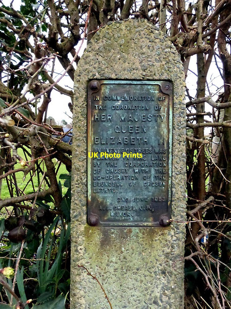 Photo 6"x4" Commemorative Plaque Litherland c2014
