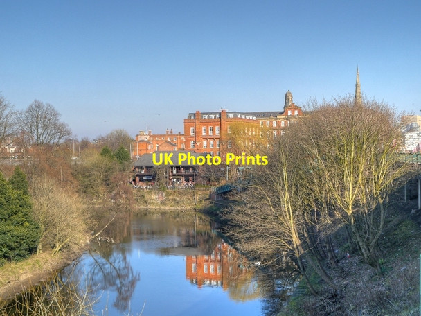 Photo 6"x4" River Irwell, Salford Manchester c2014