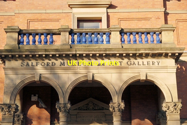 Photo 6"x4" Salford Museum and Art Gallery (Detail) Manchester c2014