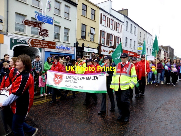 Photo 6"x4" Order of Malta, St Patrick's Day, Omagh 2014 Omagh c2014