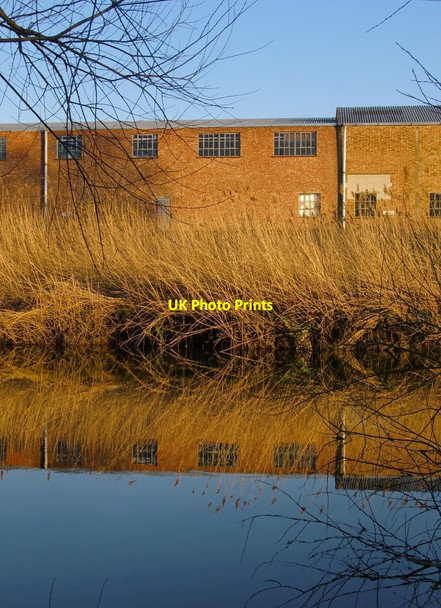 Photo 6"x4" Send Business Park and Broadmead Cut Woking c2014