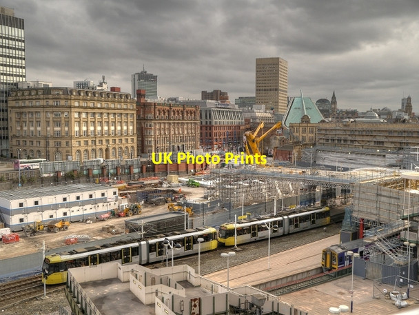 Photo 6"x4" Manchester Victoria Station, Redevelopment Work (March 2014) Manchester c2014