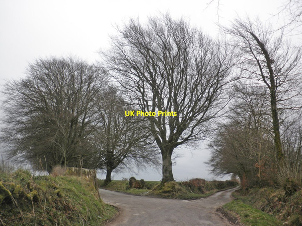 Photo 6"x4" Junction of Brown Lane and Syndercombe Lane Clatworthy\/ST0530 c2014