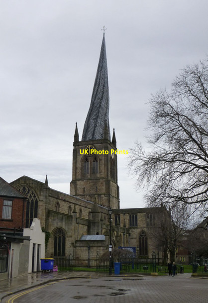 Photo 6"x4" The Parish Church of St Mary and All Saints Chesterfield Chesterfield\/SK3871 c2014