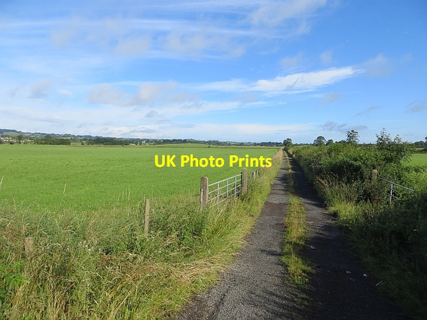 Photo 6"x4" Farm road near Glarryford Clogh\/D0914 c2013