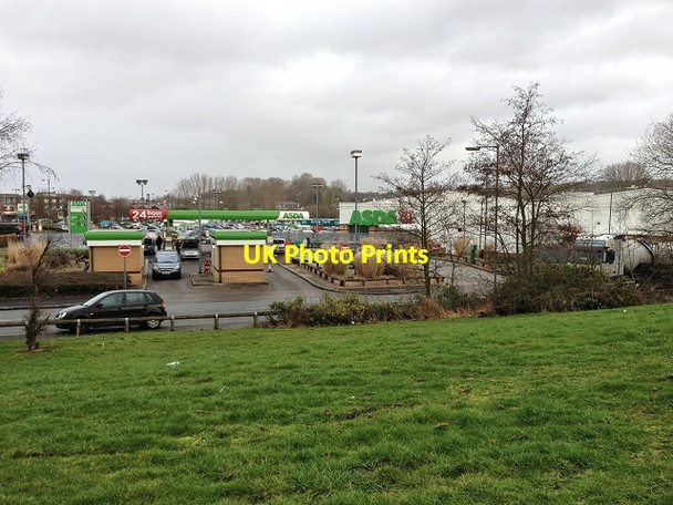 Photo 6"x4" Radcliffe Asda, Fuel Forecourt Radcliffe\/SD7807 c2014