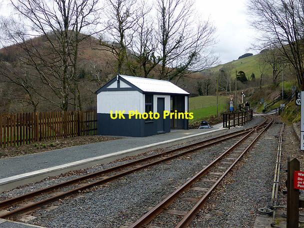 Photo 6"x4" New station building, Aberffrwd Aberffrwd\/SN6878 c2014
