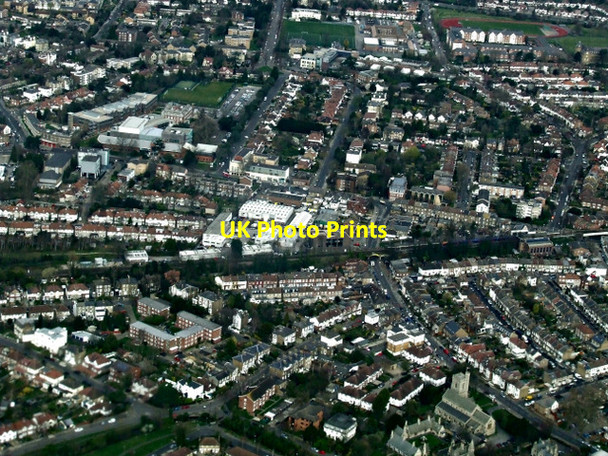 Photo 6"x4" Isleworth from the air Isleworth c2014