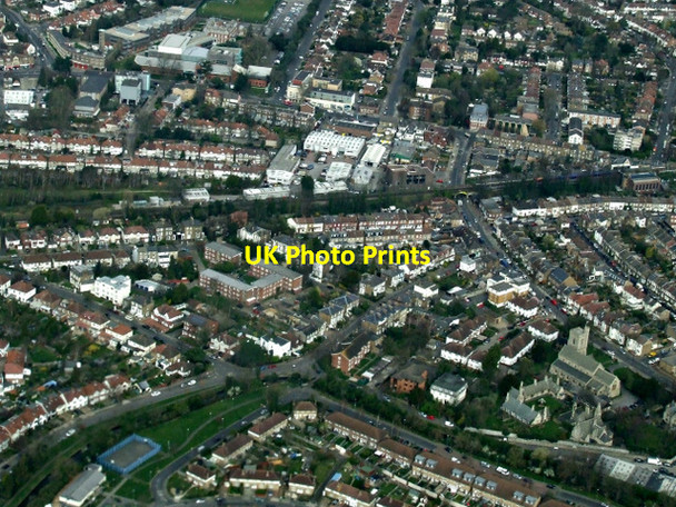 Photo 6"x4" Isleworth from the air Isleworth c2014 P1