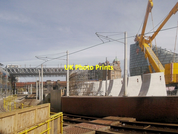 Photo 6"x4" Redeveloping Victoria Station, March 2014 Manchester c2014