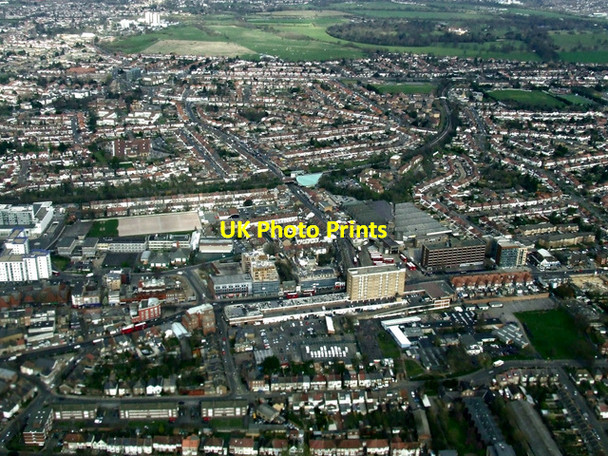 Photo 6"x4" Hounslow from the air Hounslow c2014