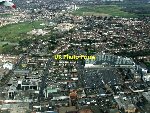 Photo 6"x4" Hounslow from the air Hounslow c2014
