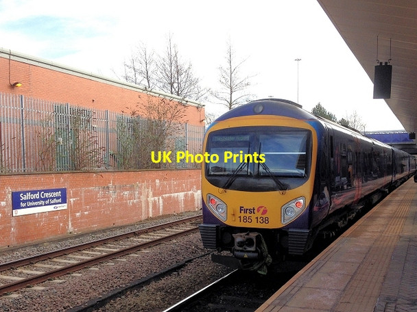 Photo 6"x4" Salford Crescent Railway Station Salford\/SJ8098 c2014