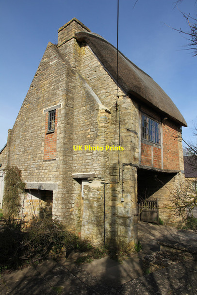 Photo 6"x4" St.Peter & St.Paul's lychgate Long Compton\/SP2832 c2014