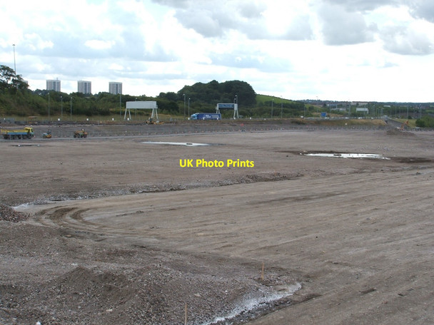 Photo 6"x4" Construction site Pollok c2005 P1