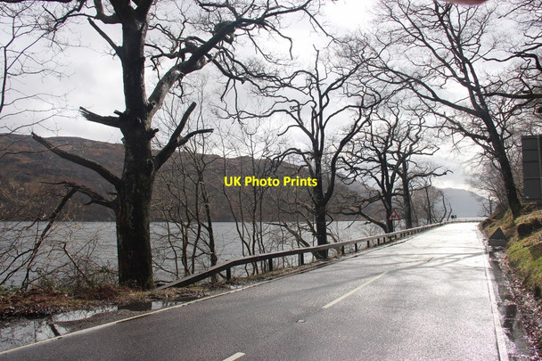 Photo 6"x4" A82 south of Tom na h-Innse Inveruglas c2014