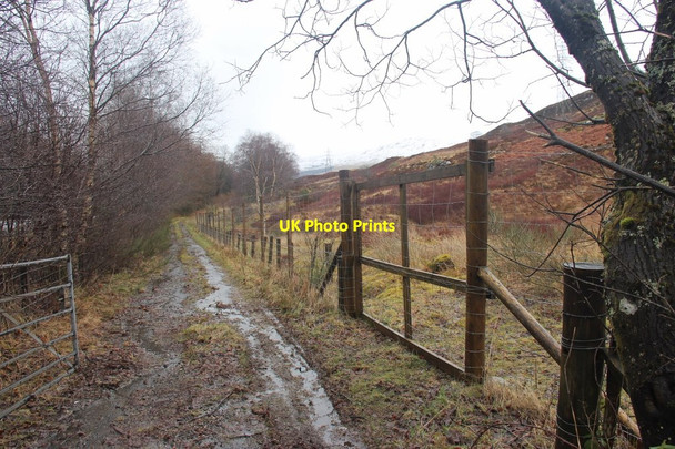 Photo 6"x4" A short loop of the old road in Glen Dochart Creag an t-Sasunnaich c2014