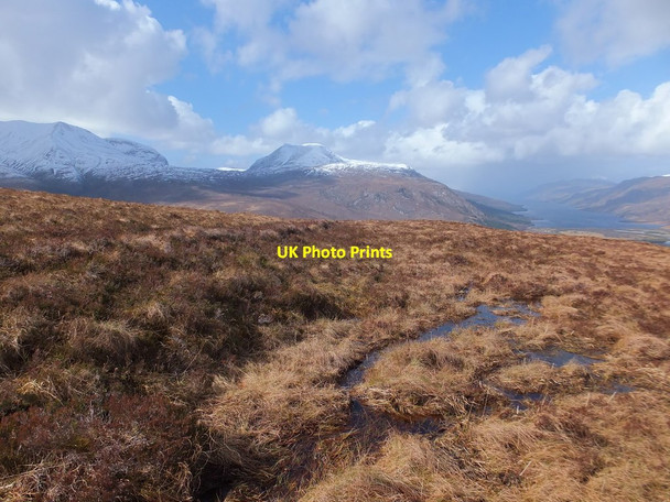 Photo 6"x4" Old peat bank above Kinlochewe Kinlochewe c2014