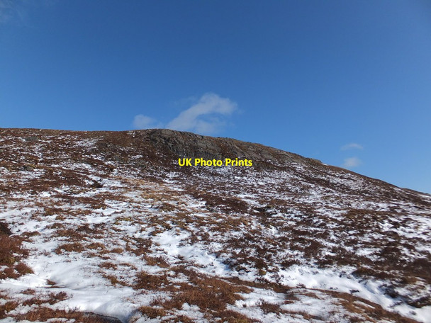 Photo 6"x4" Rocky slope, Bidean Clann Raonaild Incheril c2014