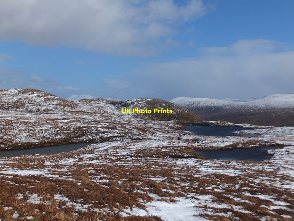Photo 6"x4" Lochain above the Fiarlaid Kinlochewe c2014