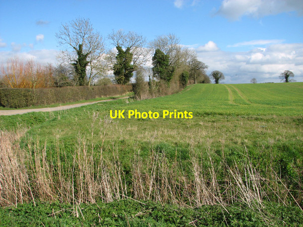 Photo 6"x4" Fields by Upper Farm Denton\/TM2788 c2014