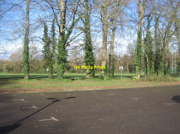Photo 6"x4" Queen Mary's College sports fields Basingstoke c2014