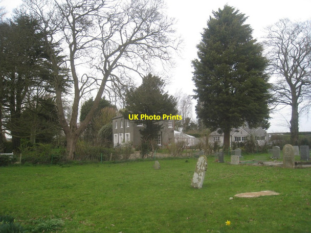 Photo 6"x4" The churchyard and Old Rectory, Strubby Strubby\/TF4582 c2014