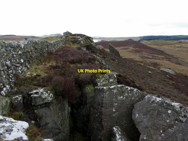Photo 6"x4" West along Queen's Crags Queen's Crags c2014