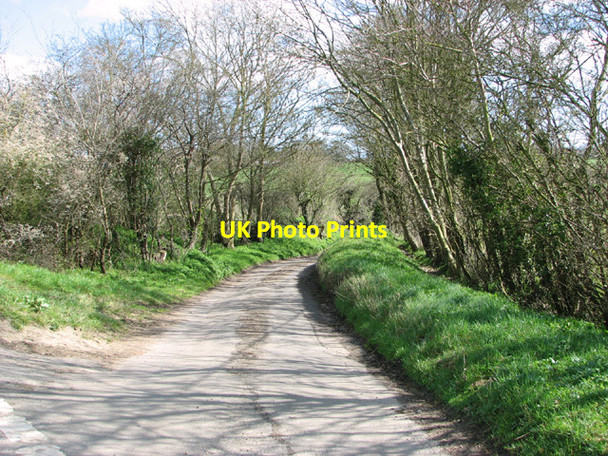 Photo 6"x4" To St Cross South Elmham on Sandy Lane Homersfield c2014