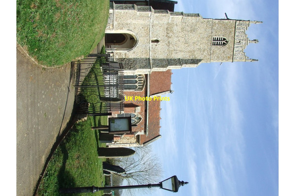 Photo 6"x4" St Mary Newbourne Newbourne c2014