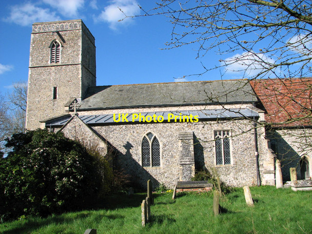 Photo 6"x4" St James's church in South Elmham St James South Elmham c2014