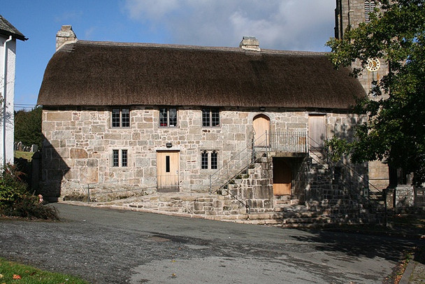 Photo 6"x4" South Tawton: church house South Tawton c2008