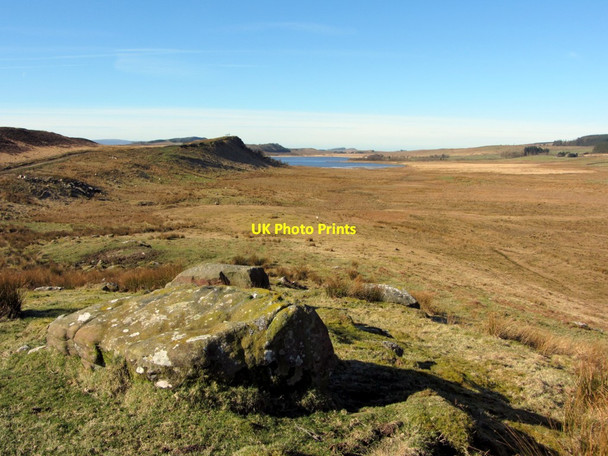 Photo 6"x4" Moorland east of Greenlee Lough Cragend\/NY7870 c2014