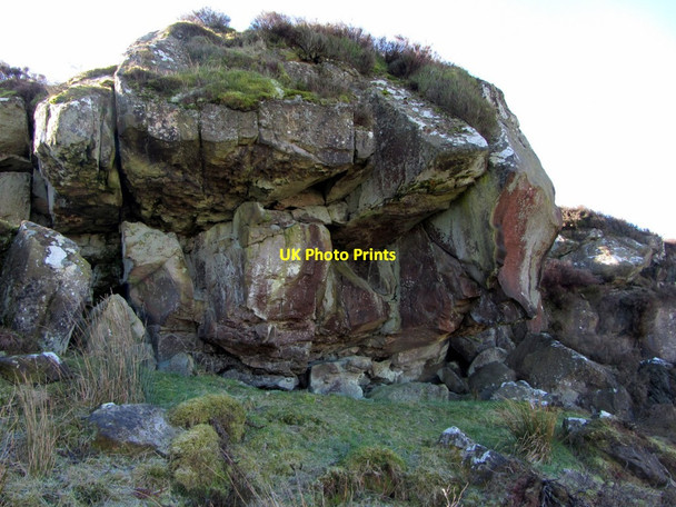 Photo 6"x4" Site of Roman Quarry, Queen's Crags Queen's Crags c2014